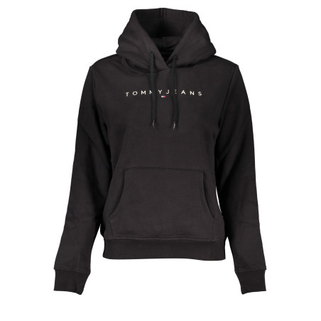 TOMMY HILFIGER WOMEN&39S ZIPLESS SWEATSHIRT BLACK