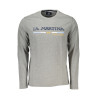LA MARTINA HERREN-LANGARM-T-SHIRT GRAU