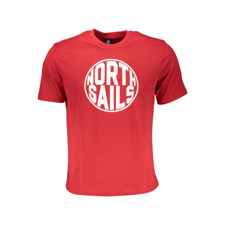 NORTH SAILS HERREN-KURZARM-T-SHIRT ROT