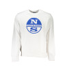 NORTH SAILS WEISSES SWEATSHIRT FÜR HERREN MIT REISSVERSCHLUSS