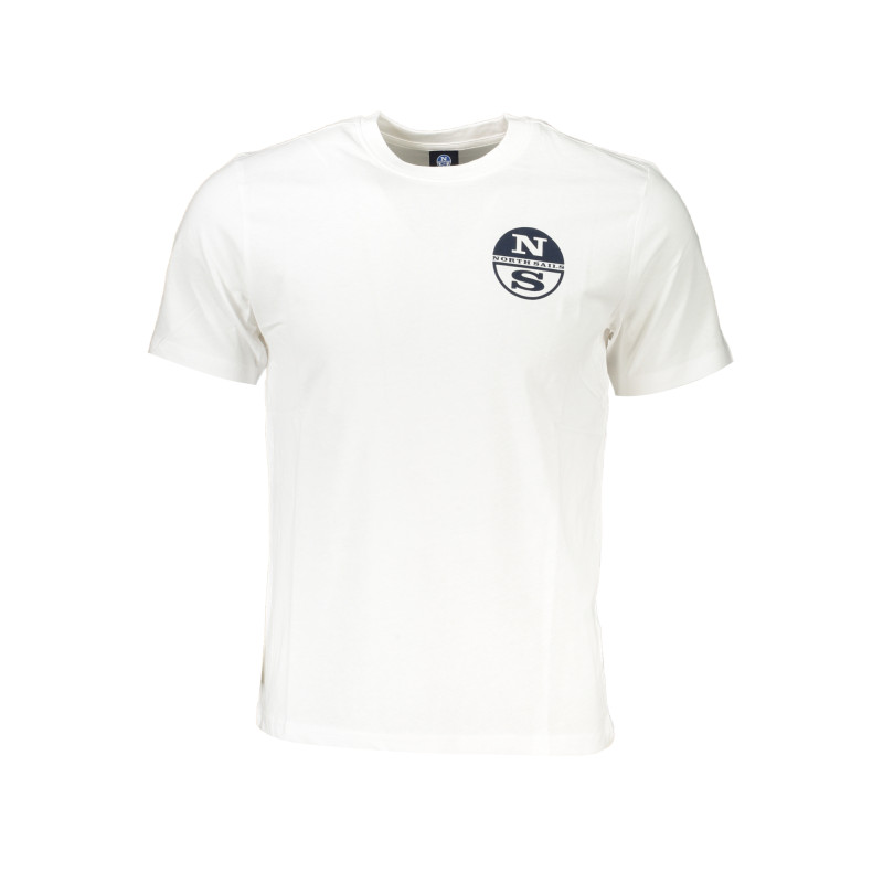 NORTH SAILS HERREN-KURZÄRMELIGES T-SHIRT WEISS
