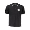 NORTH SAILS SCHWARZES KURZÄRMELIGES POLOSHIRT FÜR HERREN