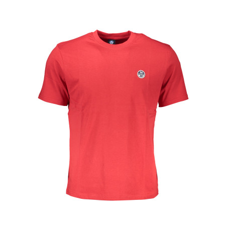NORTH SAILS HERREN-KURZARM-T-SHIRT ROT
