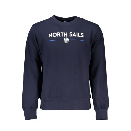 NORTH SAILS BLAUES SWEATSHIRT FÜR HERREN MIT REISSVERSCHLUSS