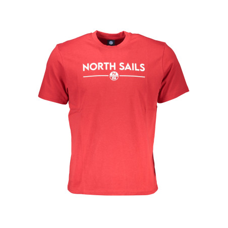 NORTH SAILS HERREN-KURZARM-T-SHIRT ROT