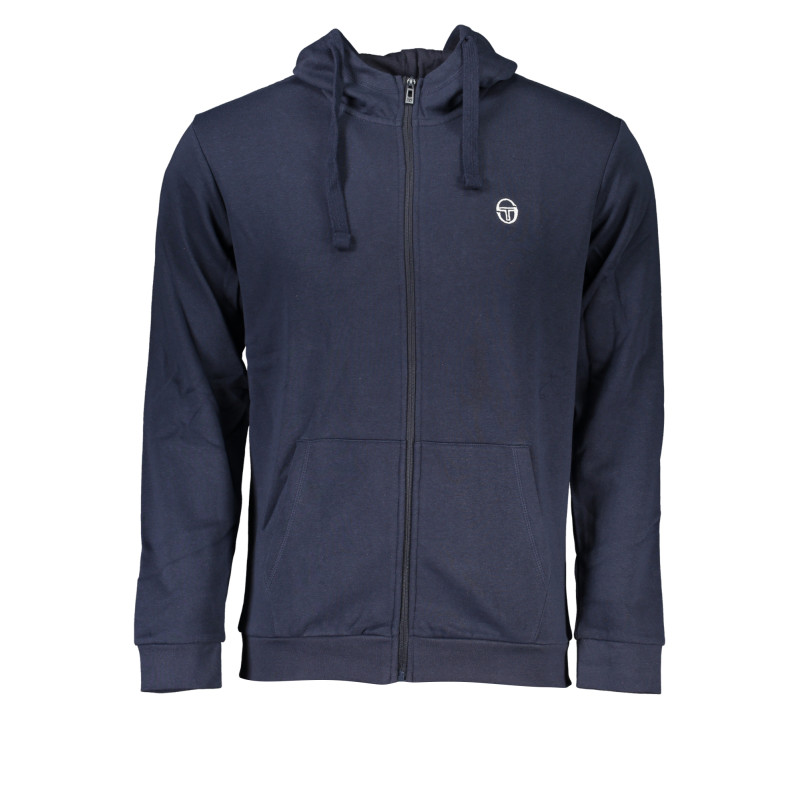 SERGIO TACCHINI HERREN-SWEATSHIRT MIT BLAUEM ZIP