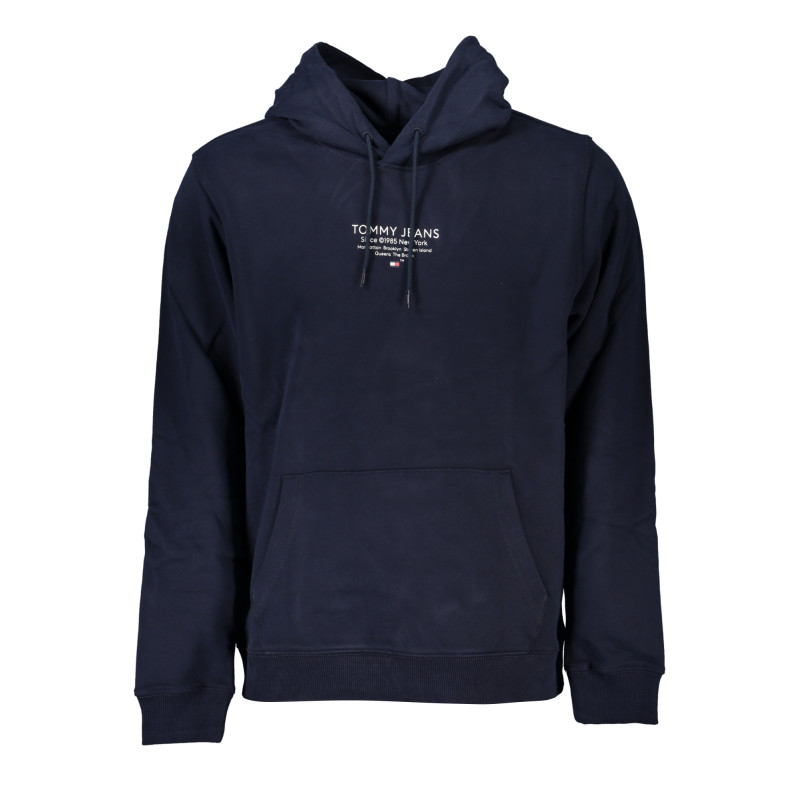 TOMMY HILFIGER HERREN-SWEATSHIRT BLAU MIT REISSVERSCHLUSS