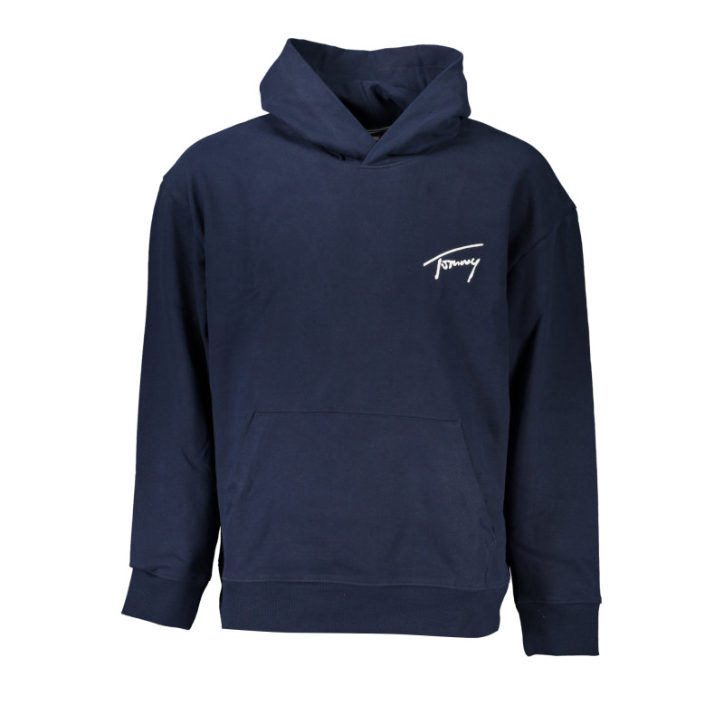 TOMMY HILFIGER HERREN-SWEATSHIRT BLAU MIT REISSVERSCHLUSS