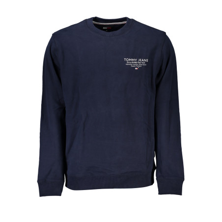 TOMMY HILFIGER MEN&39S BLUE ZIPLESS SWEATSHIRT