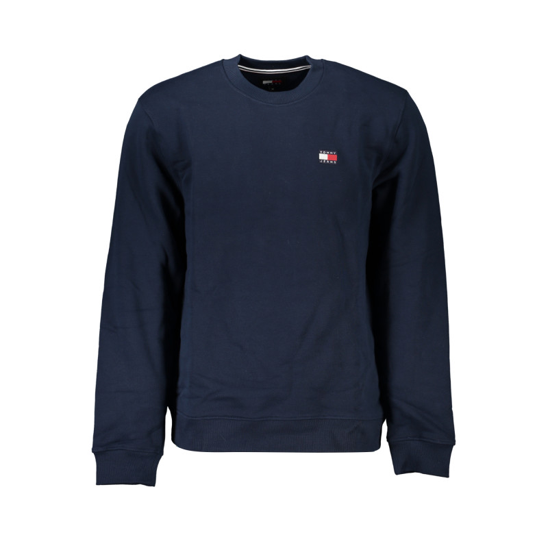 TOMMY HILFIGER HERREN-SWEATSHIRT BLAU MIT REISSVERSCHLUSS