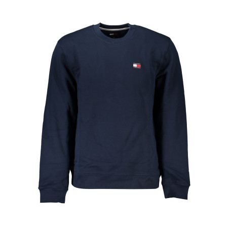 TOMMY HILFIGER HERREN-SWEATSHIRT BLAU MIT REISSVERSCHLUSS