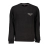 TOMMY HILFIGER MEN&39S BLACK ZIPLESS SWEATSHIRT