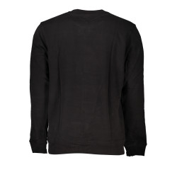 TOMMY HILFIGER MEN&39S BLACK ZIPLESS SWEATSHIRT