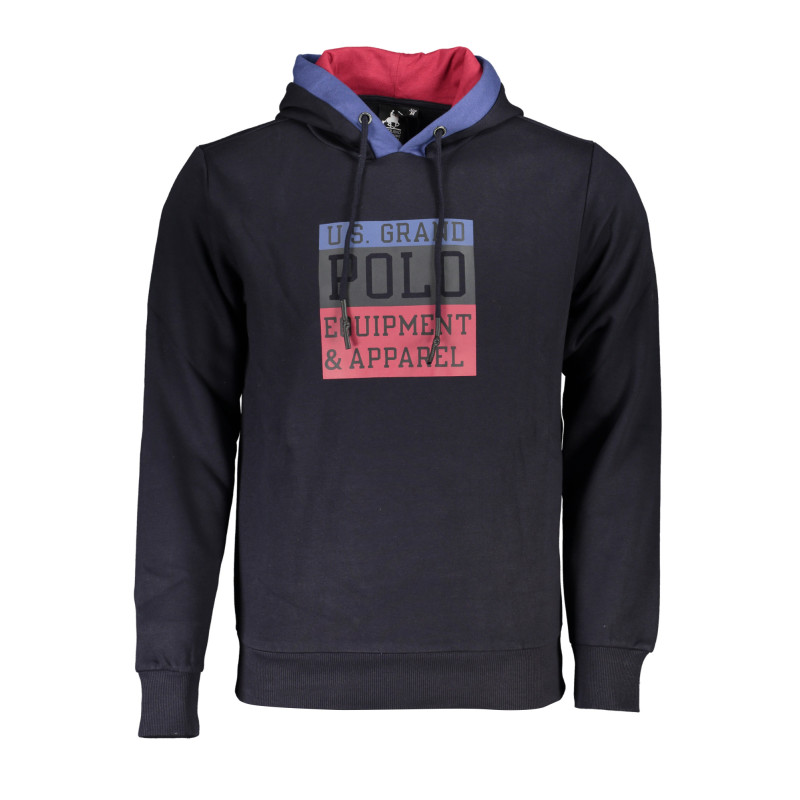 US GRAND POLO HERREN-SWEATSHIRT MIT BLAUEM REIßVERSCHLUSS