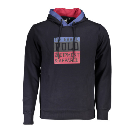 US GRAND POLO HERREN-SWEATSHIRT MIT BLAUEM REIßVERSCHLUSS