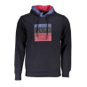 US GRAND POLO HERREN-SWEATSHIRT MIT BLAUEM REIßVERSCHLUSS