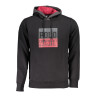 US GRAND POLO HERREN-SWEATSHIRT MIT SCHWARZEM ZIP-OUT
