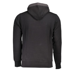 US GRAND POLO HERREN-SWEATSHIRT MIT SCHWARZEM ZIP-OUT