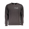 US GRAND POLO HERREN-Sweatshirt ohne Reißverschluss in Grau