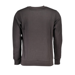 US GRAND POLO HERREN-Sweatshirt ohne Reißverschluss in Grau