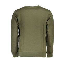 US GRAND POLO HERREN-SWEATSHIRT MIT GRÜNEM REIßVERSCHLUSS