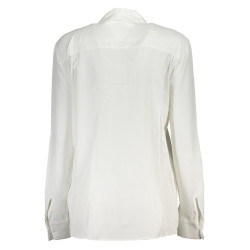 TOMMY HILFIGER DAMEN LANGARMHEMD WEISS