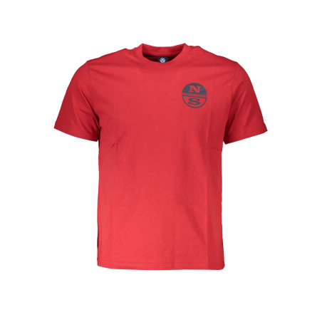 NORTH SAILS HERREN-KURZARM-T-SHIRT ROT