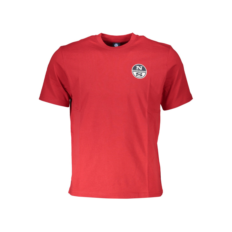 NORTH SAILS HERREN-KURZARM-T-SHIRT ROT
