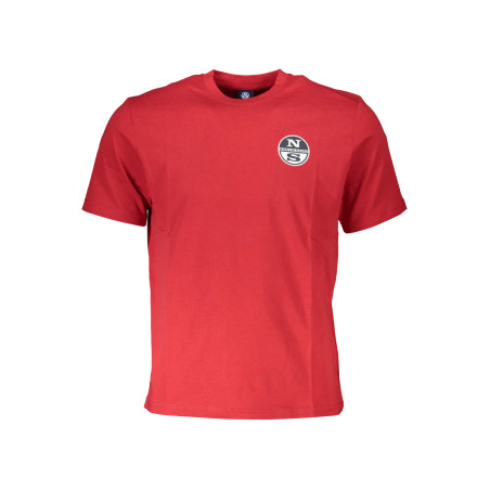NORTH SAILS HERREN-KURZARM-T-SHIRT ROT