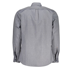 HUGO BOSS HERREN LANGARMHEMD BLAU