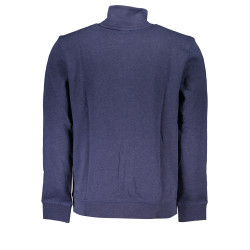 HUGO BOSS HERREN-SWEATSHIRT MIT BLAUEM ZIP