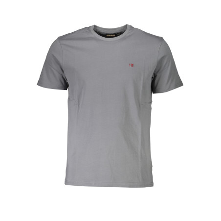 NAPAPIJRI HERREN-KURZÄRMELIGES T-SHIRT GRAU