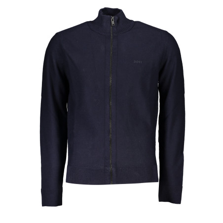 HUGO BOSS HERREN-CARDIGAN IN BLAU