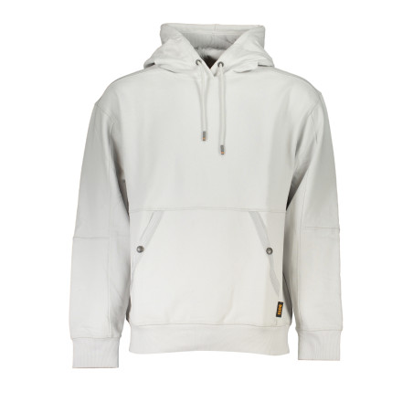 HUGO BOSS HERREN-SWEATSHIRT GRAU MIT REISSVERSCHLUSS