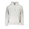HUGO BOSS HERREN-SWEATSHIRT GRAU MIT REISSVERSCHLUSS