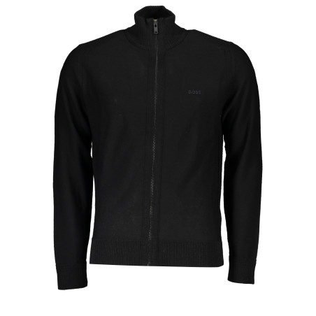 HUGO BOSS HERREN-CARDIGAN IN SCHWARZ