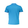 HARMONT &amp BLAINE BLAUES KURZÄRMELIGES POLOSHIRT FÜR HERREN
