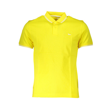 HARMONT & BLAINE YELLOW MEN&39S SHORT SLEEVED POLO SHIRT