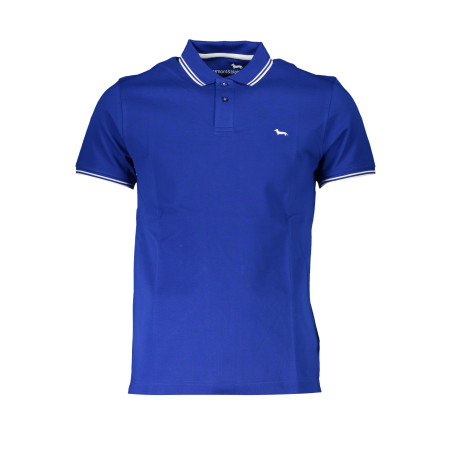 HARMONT & BLAINE MEN&39S SHORT SLEEVED POLO SHIRT BLUE
