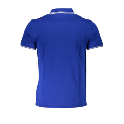 HARMONT &amp BLAINE HERREN-KURZÄRMELIGES POLOSHIRT BLAU