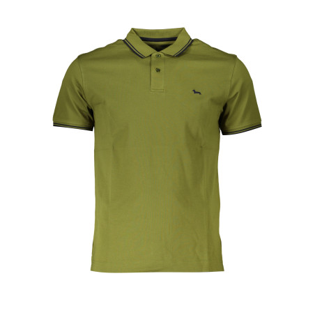 HARMONT & BLAINE GREEN MEN&39S SHORT SLEEVED POLO SHIRT