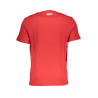 BIKKEMBERGS HERREN-ROTES KURZARM-T-SHIRT