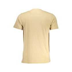 CAVALLI CLASS HERREN-KURZÄRMELIGES T-SHIRT BEIGE