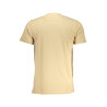 CAVALLI CLASS HERREN-KURZÄRMELIGES T-SHIRT BEIGE