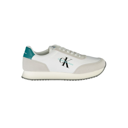 CALVIN KLEIN WEISSE HERREN-SPORTSCHUHE