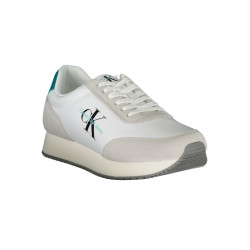 CALVIN KLEIN WEISSE HERREN-SPORTSCHUHE
