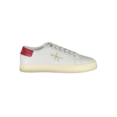 CALVIN KLEIN WEISSE HERREN-SPORTSCHUHE
