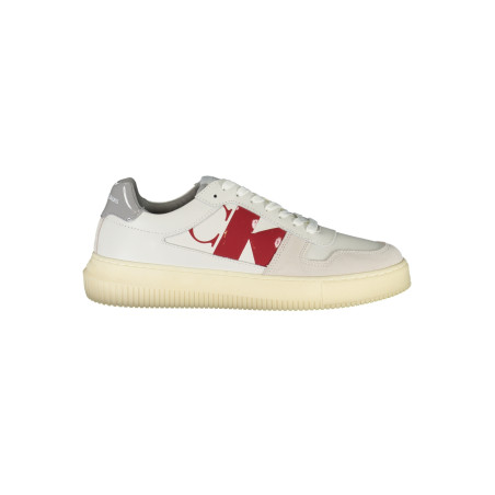 CALVIN KLEIN WEISSE HERREN-SPORTSCHUHE