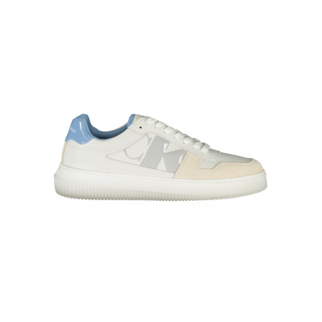 CALVIN KLEIN WEISSE HERREN-SPORTSCHUHE