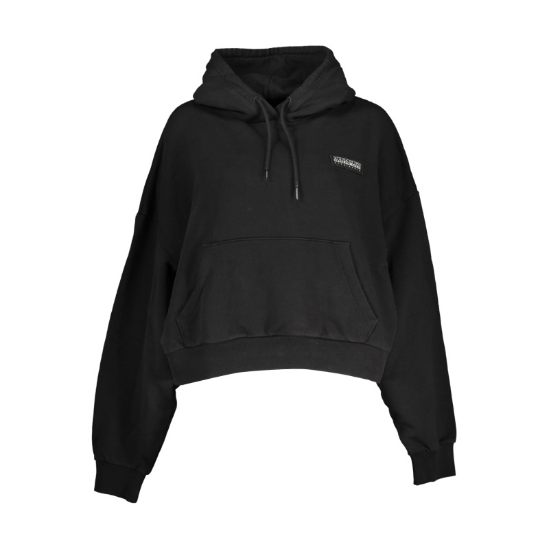 NAPAPIJRI DAMEN-SWEATSHIRT MIT REISSVERSCHLUSS SCHWARZ